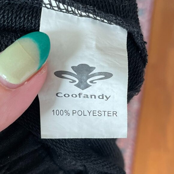 Coofandy Men's Black Athletic Shorts – Size M - Picture 6 of 7